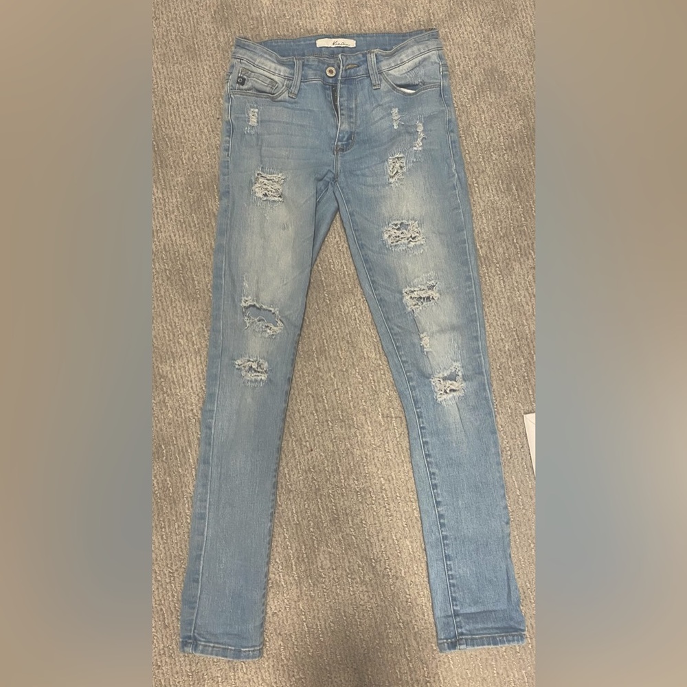 KanCan Ripped Skinny Jeans